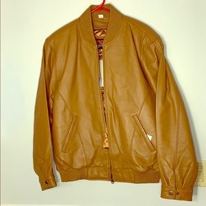 WT Midnight Velvet Leather Brown Jacket